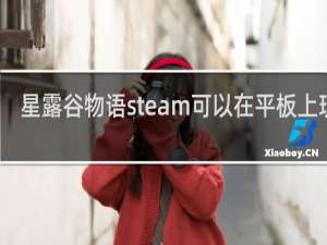 星露谷物语steam可以在平板上玩吗