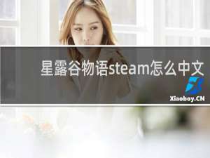 星露谷物语steam怎么中文