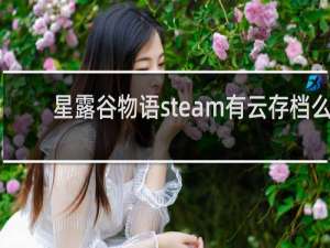 星露谷物语steam有云存档么