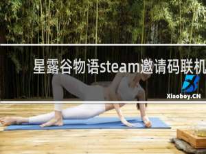 星露谷物语steam邀请码联机