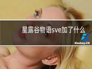 星露谷物语sve加了什么