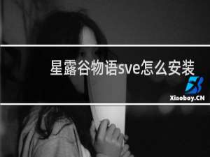 星露谷物语sve怎么安装