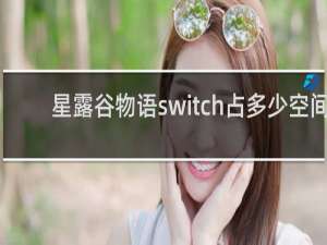 星露谷物语switch占多少空间