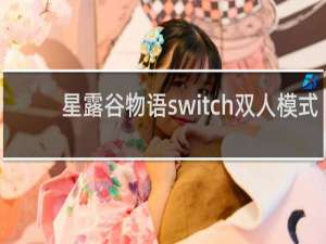 星露谷物语switch双人模式