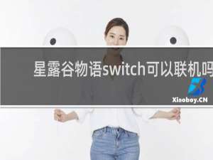 星露谷物语switch可以联机吗