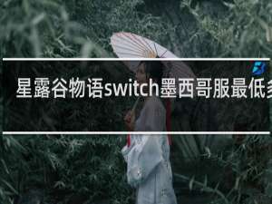 星露谷物语switch墨西哥服最低多少