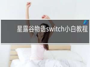 星露谷物语switch小白教程