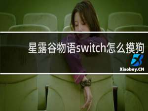 星露谷物语switch怎么摸狗