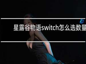 星露谷物语switch怎么选数量
