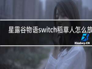星露谷物语switch稻草人怎么放置