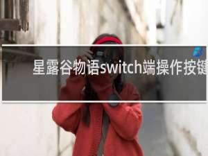 星露谷物语switch端操作按键