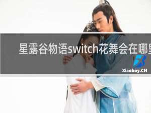 星露谷物语switch花舞会在哪里