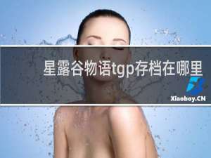 星露谷物语tgp存档在哪里