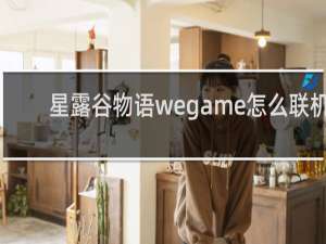 星露谷物语wegame怎么联机