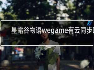 星露谷物语wegame有云同步吗
