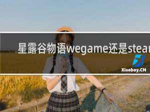 星露谷物语wegame还是steam