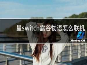 星switch露谷物语怎么联机