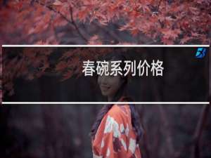 春碗系列价格