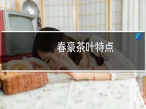 春豪茶叶特点