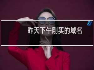 昨天下午刚买的域名，今天发现被hold