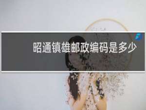 昭通镇雄邮政编码是多少