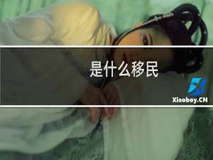 是什么移民