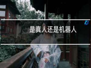 是真人还是机器人