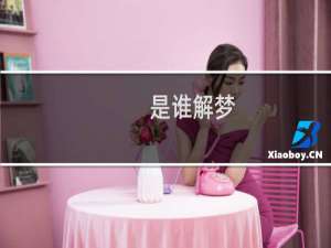是谁解梦