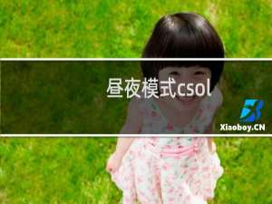 昼夜模式csol