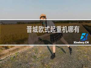 晋城欧式起重机哪有