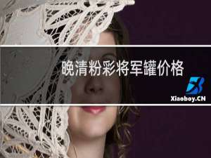 晚清粉彩将军罐价格
