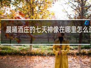 晨曦酒庄的七天神像在哪里怎么过去