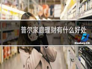 普尔家庭理财有什么好处