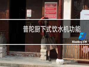 普陀厨下式饮水机功能