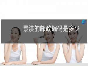 景洪的邮政编码是多少