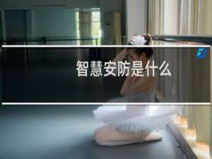 智慧安防是什么
