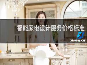 智能家電設計服務價格標準