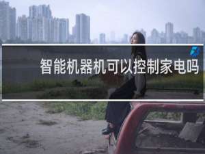 智能机器机可以控制家电吗