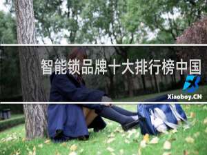 智能锁品牌十大排行榜中国
