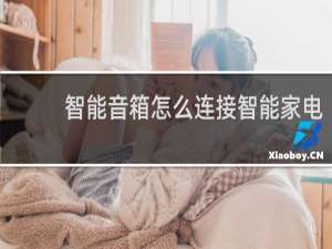 智能音箱怎么连接智能家电