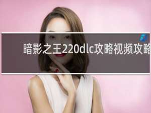 暗影之王2 dlc攻略视频攻略