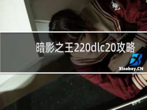 暗影之王2 dlc 攻略
