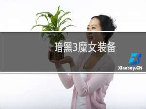 暗黑3魔女装备