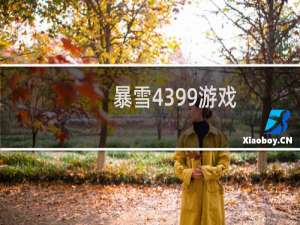 暴雪4399游戏