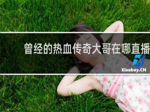 曾经的热血传奇大哥在哪直播