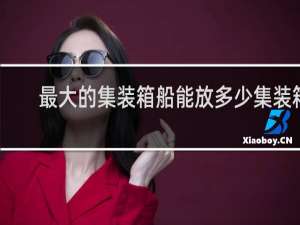 最大的集装箱船能放多少集装箱