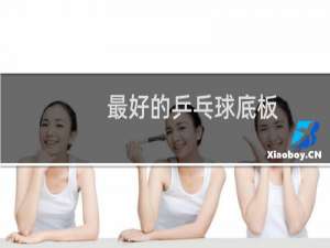 最好的乒乓球底板