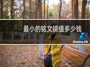 最小的铭文镜值多少钱