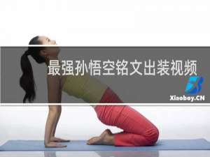 最强孙悟空铭文出装视频