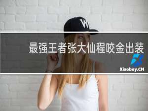 最强王者张大仙程咬金出装